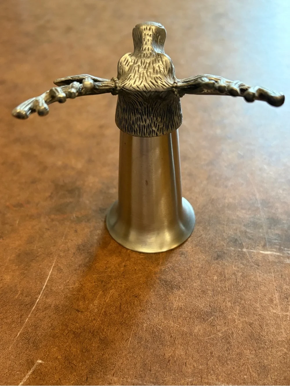 Vintage- 2 Jäegermeister Stag Deer Head Pewter/Stainless Steel Shot Glasses. 🦌